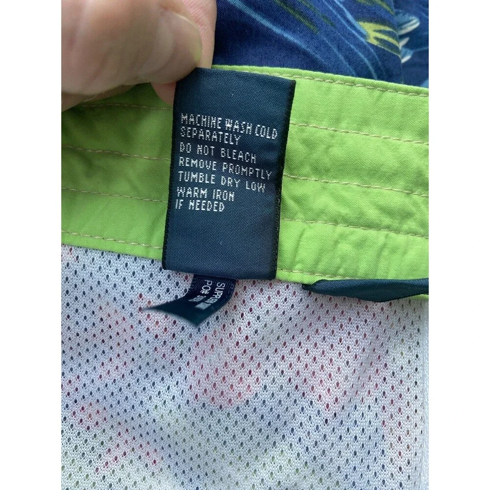 Polo Ralph Lauren Mens 7-1/4-Inch Classic-Fit Swim Trunks Size 38 Parrot Tropics